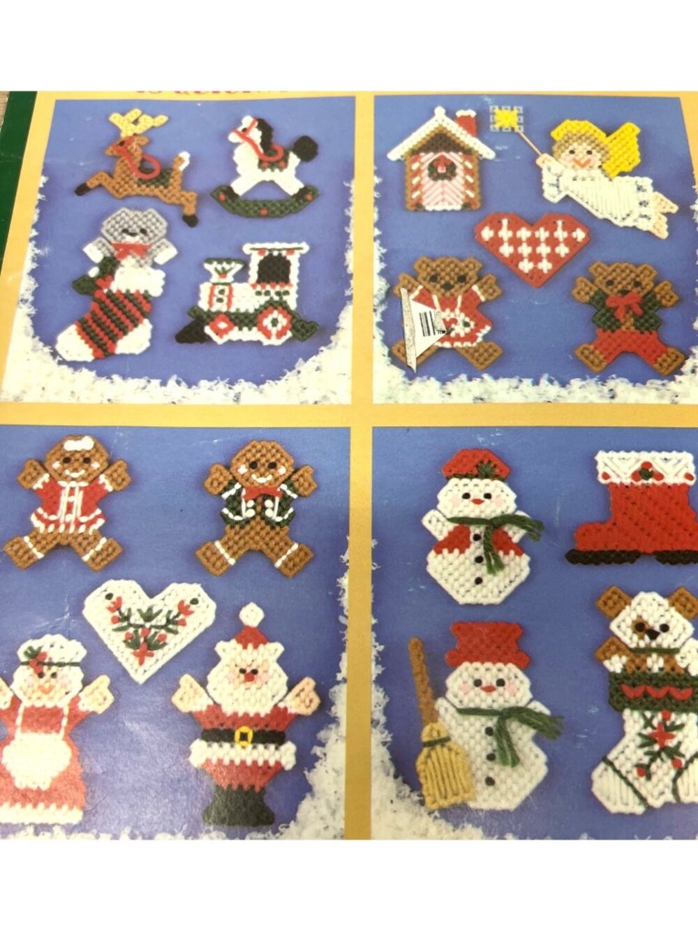 Christmas Minis In Plastic Canvas By Dick Martin